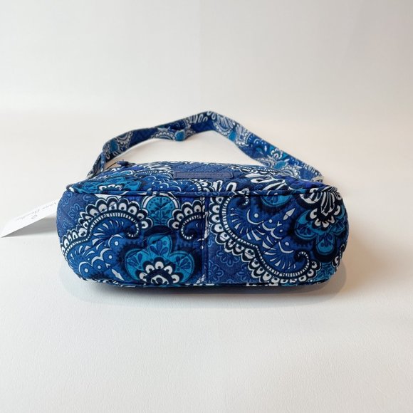Vera Bradley Mini Andi Crossbody Blue Tapestry - Picture 8 of 12